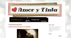 Desktop Screenshot of amorytinta.com